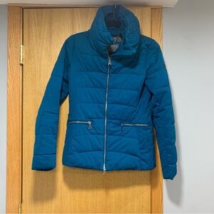 GEOX Respira Women's Teal Jacket - Size 2